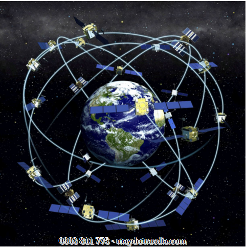  GPS hoạt động dựa trên sự chuyển động của các thiết bị vệ tinh